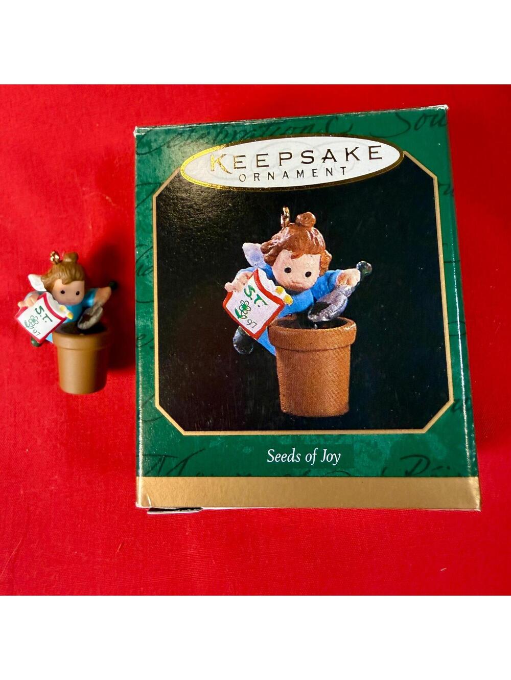 Seeds of Joy - Hallmark Keepsake Miniature Ornament - 1997